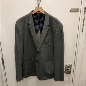 Jack Spade NY Sz 46 Knit Sport Coat Grey NWOT